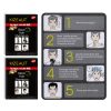 KIZEAUT Sachet Black Hair Shampoo, Plant-Based Grey Hair Coverage One-Step Black Hair Dye