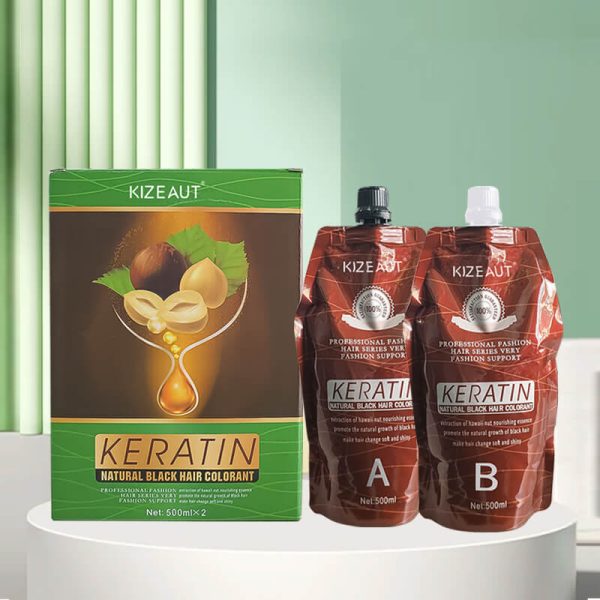 KIZEAUT Keratin Natural Black Hair Dye