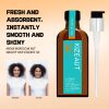 KIZEAUT natural hair oil calms rough dry frizz while restoring impaired hair cuticles