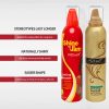 The KIZEAUT Styling Mousse Set is newly launched. Featuring dense foam texture, it effortlessly creates voluminous curls.