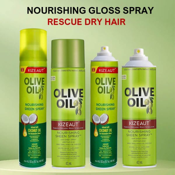 The KIZEAUT Olive Nourishing Shine Hair Spray Series is newly launched!