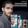 KIZEAUT Beard Dye Cream Specially for Men, Ammonia-Free Gentle Formula to Cover Grey & White Beard Hair