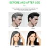 KIZEAUT Black Hair Dye Shampoo, Gray Hair Coverage Hair Colorant