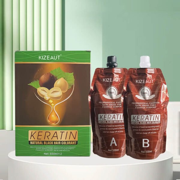 KIZEAUT Keratin Natural Black Hair Dye