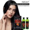 KIZEAUT Fruit Vinegar Black Hair Dye Set