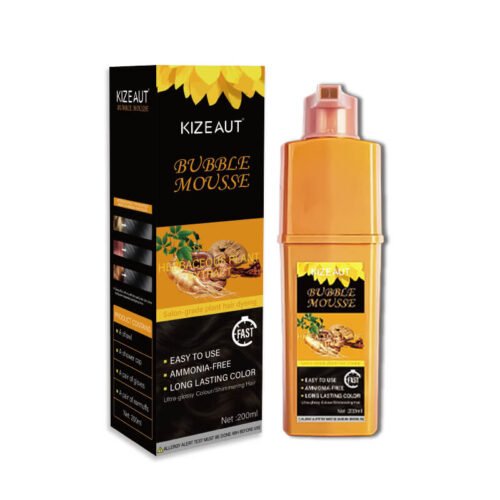KIZEAUT Ginseng Infused Bubble Mousse Hair Coloring Cream
