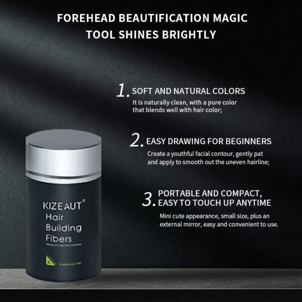 KIZEAUT Hair Building Fibers For Hairline Lossa
