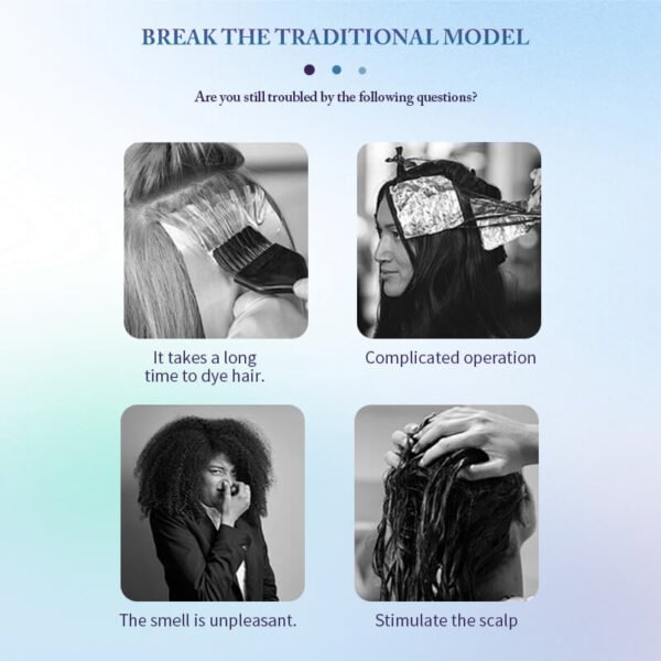 KIZEAUT Color Fixing Shampoo Semi-permanent Hair Dye Shampoo