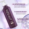 Formulated with precise ingredients, KIZEAUT smoothing repair hair care perfectly fits hair cuticle structure.