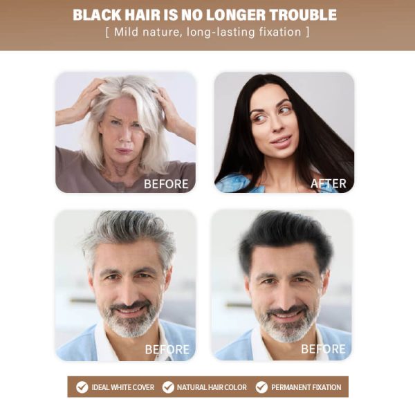 KIZEAUT Chocolate Nourishing Hair Coloring Cream