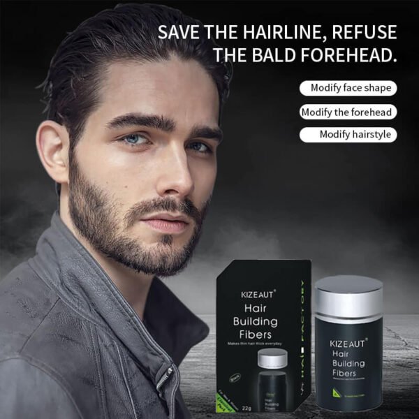 KIZEAUT Hair Building Fibers For Hairline Lossa