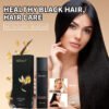 KIZEAUT Plant-Based Hair Darkening Essence, Ginseng & Angelica Hair Nourishing Treatment for Grey Hair Care