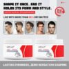 KIZEAUT hair wax sustains sleek hair contours all day long and easily tames unruly frizz
