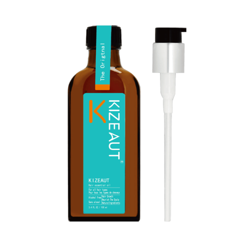 06 KIZEAUT natural hair oil calms rough dry frizz while restoring impaired hair cuticles