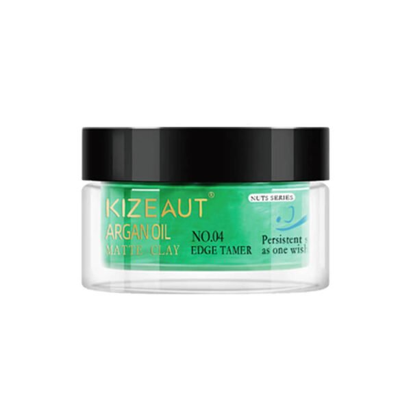 Formulated with Moroccan argan oil, KIZEAUT matte hair clay creates natural matte fixation with zero heavy, stuffy feeling on your scalp.