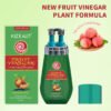 KIZEAUT Fruit Vinegar Ammonia Free Natural Black Hair Color Gel