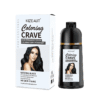 KIZEAUT One Wash Black Hair Dye Shampoo, No Mix Required Natural Plant Bubble Hair Color