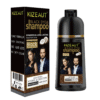 KIZEAUT Coconut Oil Hair Dye Shampoo, Easily Cover Gray Hair, Long-lasting & Hair-friendly