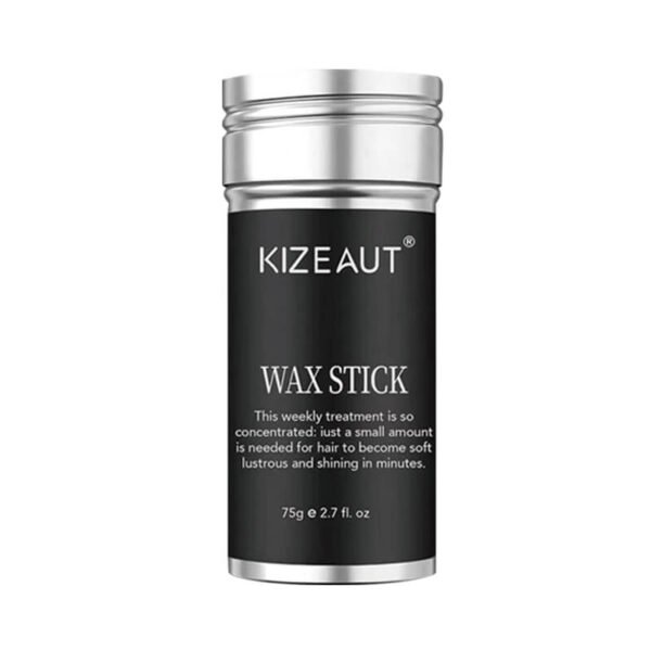 Grand Launch: KIZEAUT Large‑Capacity Hair Wax Stick (75g). A small amount smooths messy flyaways.