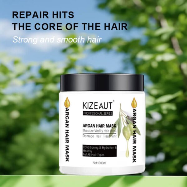 Grand Launch: KIZEAUT Argan Oil Nourishing Hair Mask, 1000ml Large Salon Size