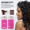 Developed exclusively for curly hair, the KIZEAUT flyaway taming wax stick simplifies daily hair arranging and styling.