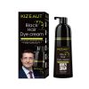 KIZEAUT One Step Black Hair Color Cream for Cover Gray Hair