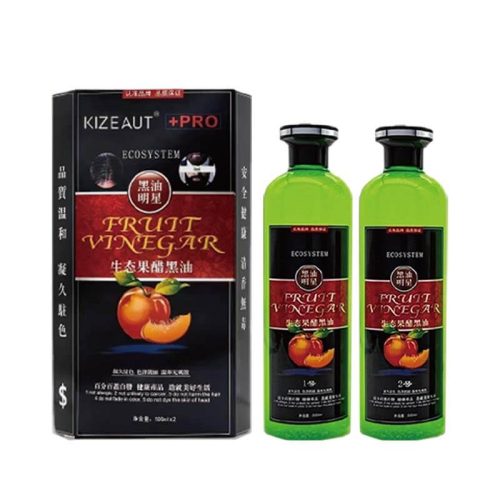 主图 KIZEAUT Fruit Vinegar Black Hair Dye Set