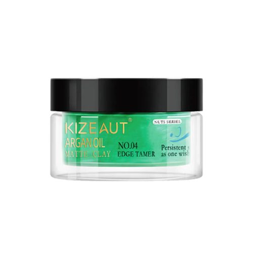 Formulated with Moroccan argan oil, KIZEAUT matte hair clay creates natural matte fixation with zero heavy, stuffy feeling on your scalp.