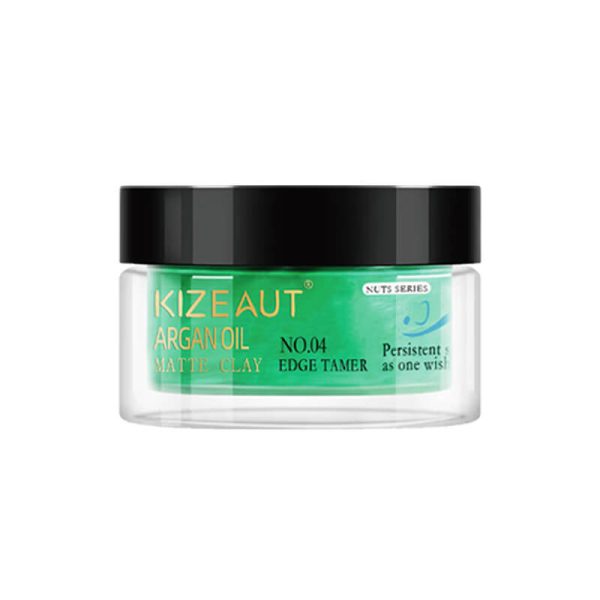 Formulated with Moroccan argan oil, KIZEAUT matte hair clay creates natural matte fixation with zero heavy, stuffy feeling on your scalp.