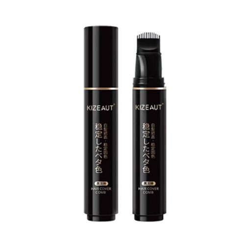 主图 KIZEAUT Root & Sideburn Touch-Up Hair Dye Pen, Portable Grey Hair Concealer Stick