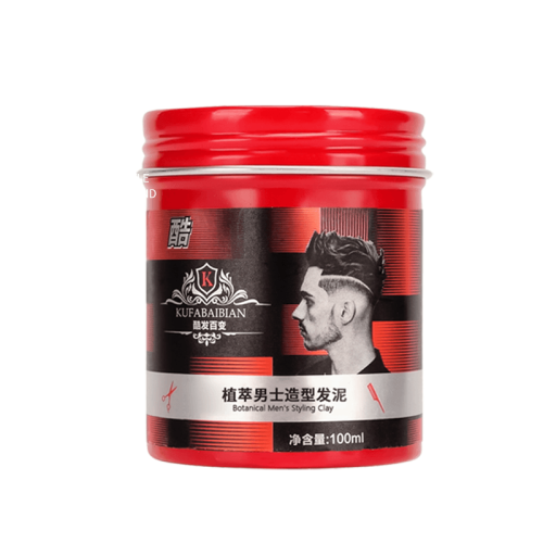 New Launch: Kufa Versatile Botanical Men’s Styling Clay. Botanical formula gently cares for hair strands.