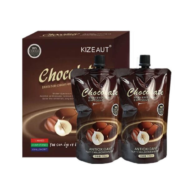 KIZEAUT Chocolate Nourishing Hair Coloring Cream