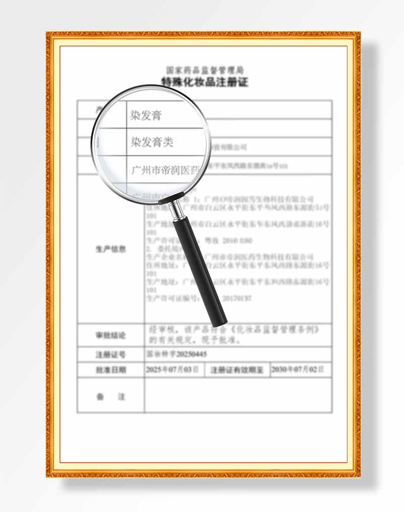 Diren certification document 1